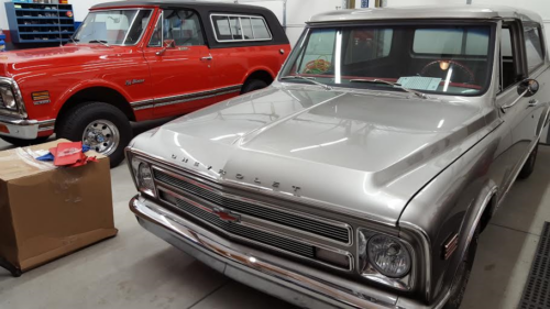 67-72 chrome smooth ft bumper w/hidden hardware - Image 3