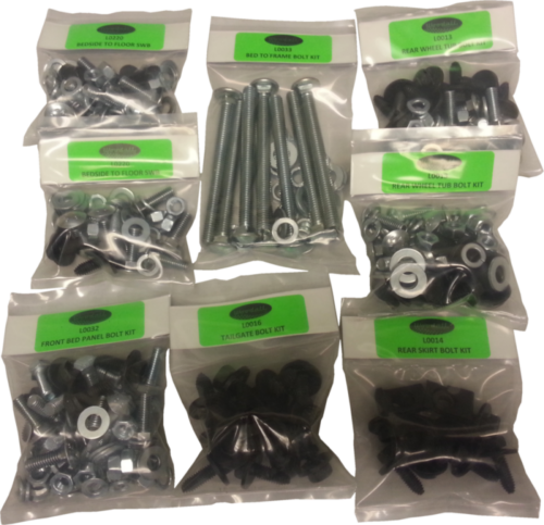 67-72 Longbed complete bed bolt kit (steel floor)